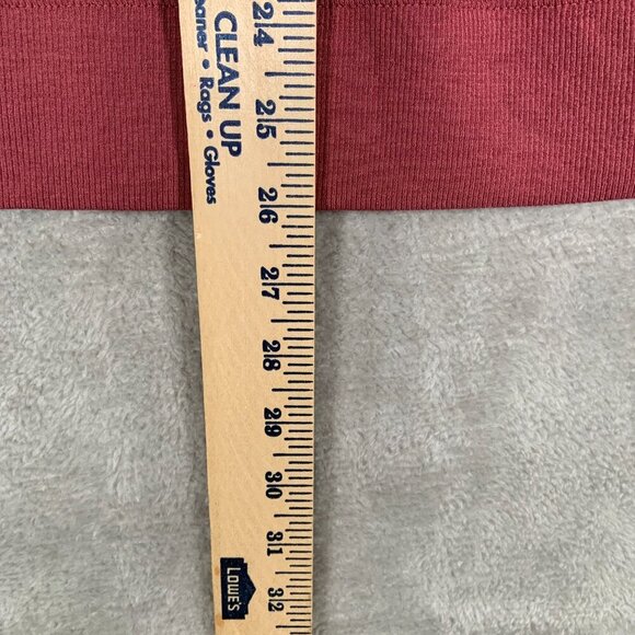 Athleta Sweatshirt Women's Medium Pink Sunrise V-Neck Thumb Holes Stretchy - Picture 13 of 13